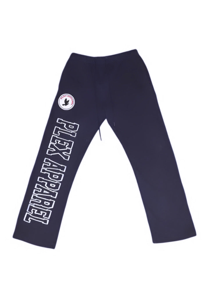 Straight Leg Patch Sweatpants
