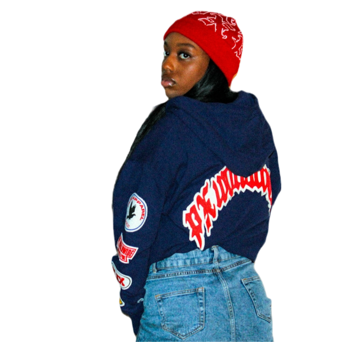 Double Zip Patch Jacket