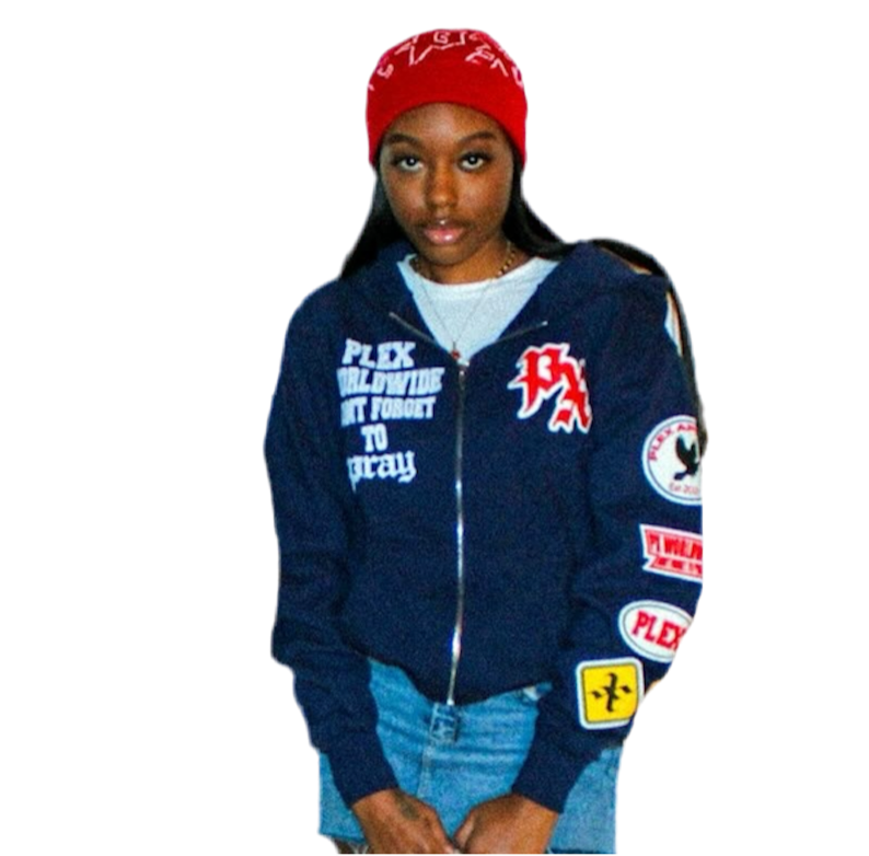 Double Zip Patch Jacket