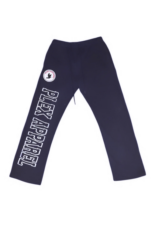 Straight Leg Patch Sweatpants