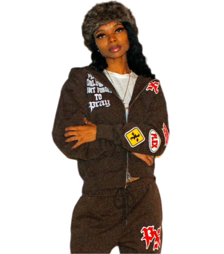 Double Zip Patch Jacket