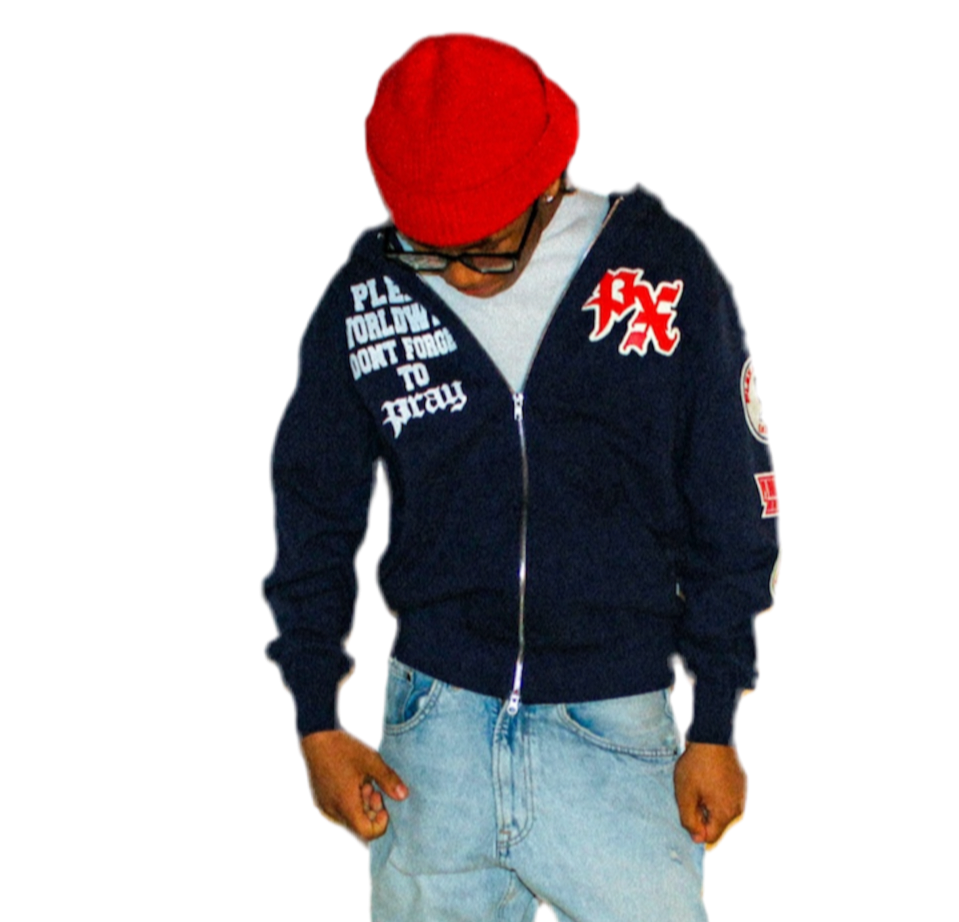 Double Zip Patch Jacket
