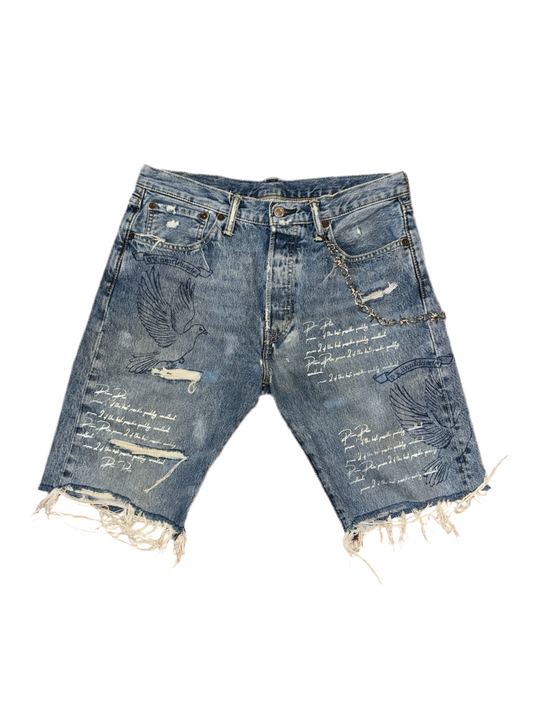 Prime PLEX denim shorts
